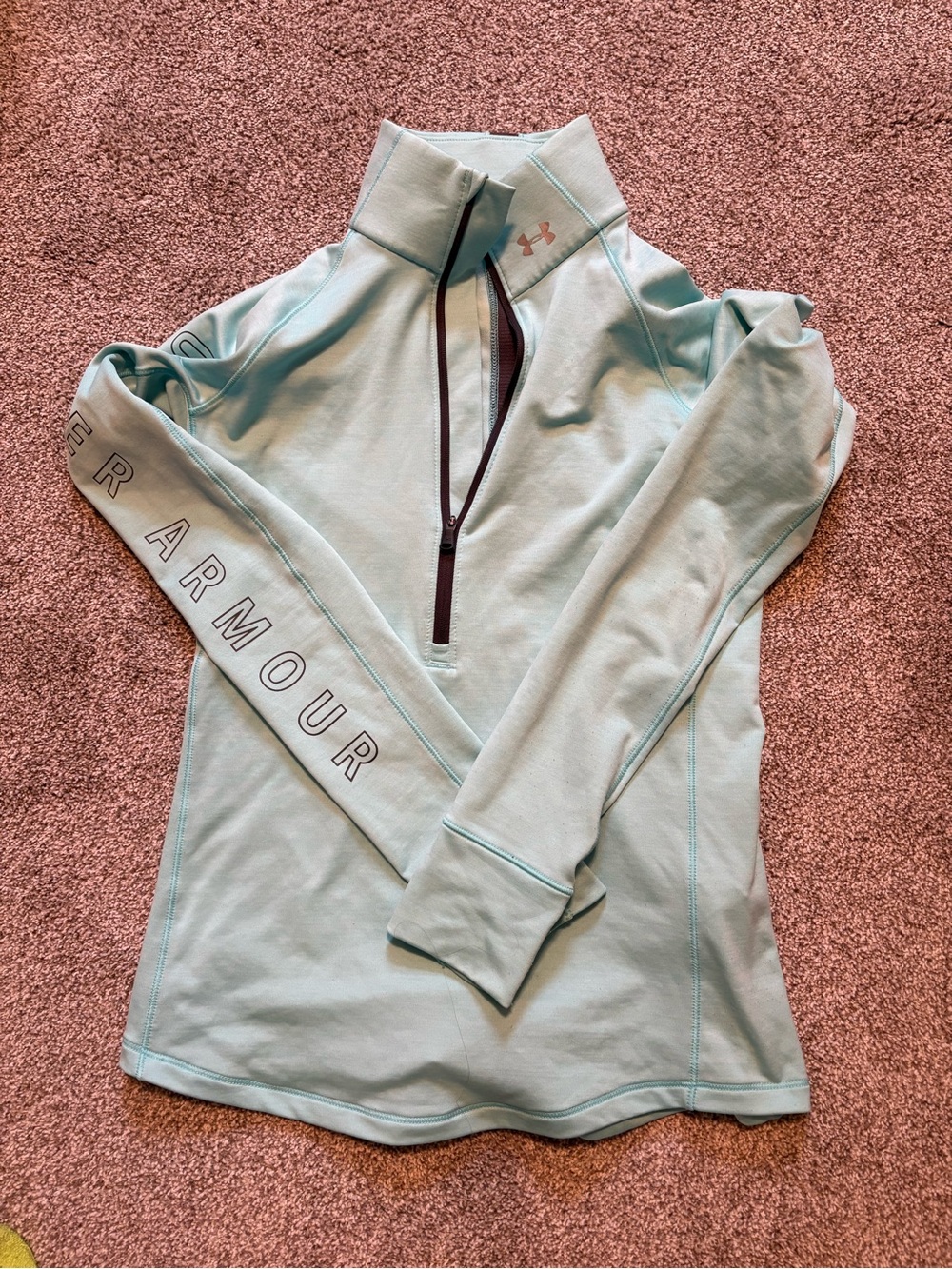Under Armour Women’s Aqua Half-Zip Performance Pullover